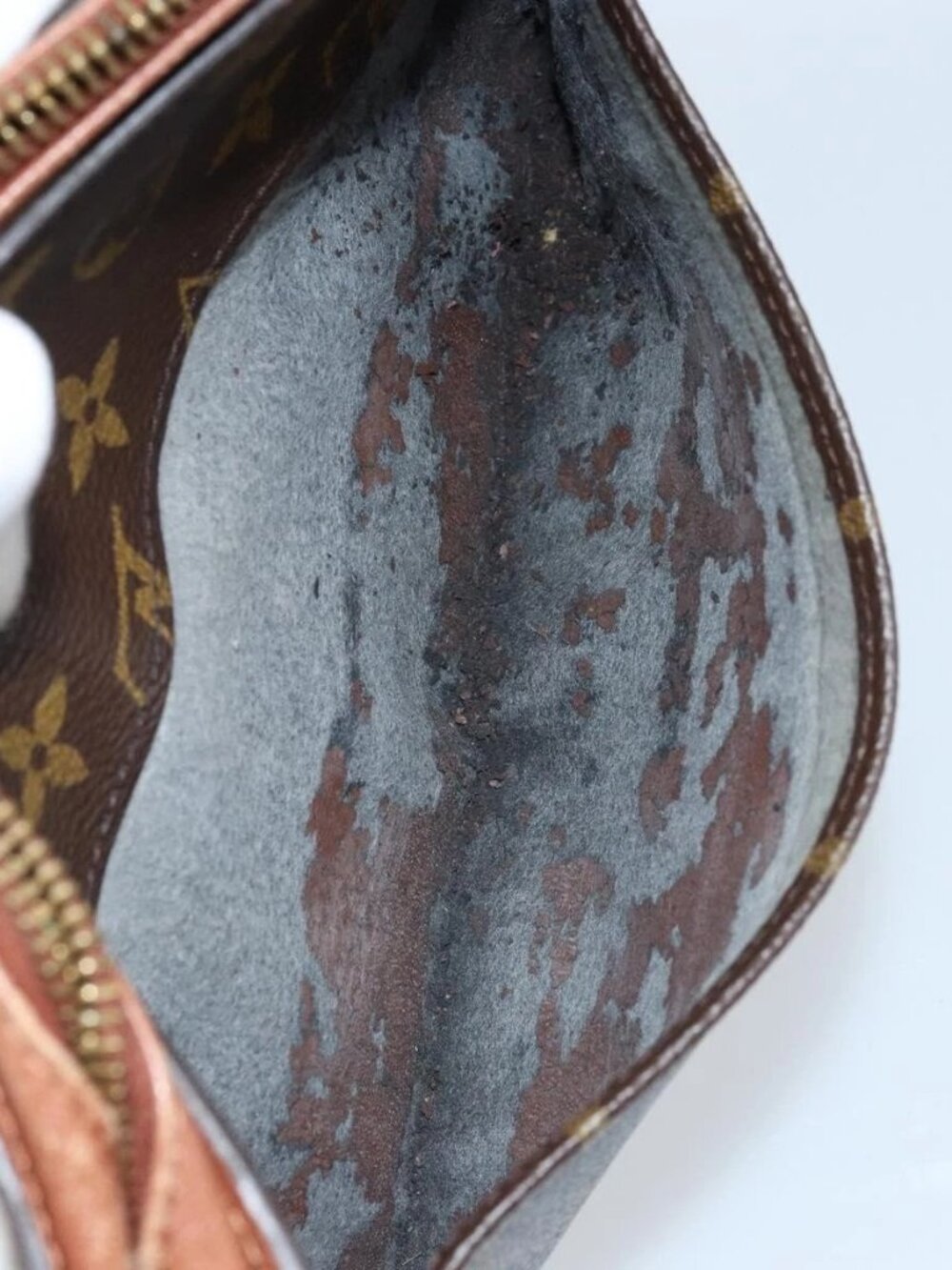 LOUIS VUITTON Monogram Orsay Clutch Bag M51790 LV Auth th6624 - Picture 12 of 14